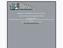 Tablet Screenshot of magazyn.kopernika.pl